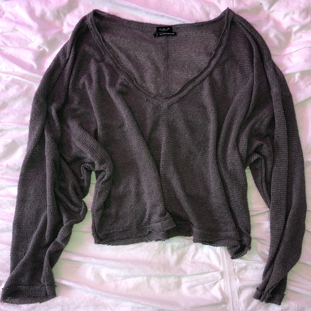 Out from under logan jersey slouchy top
